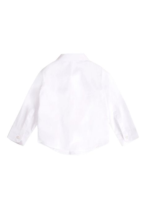 Camicia con logo ricamato BALMAIN KIDS | BX5500 P0536100NE
